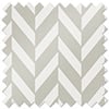Chevron Stripe, Taupe - Motorised Roman Blind